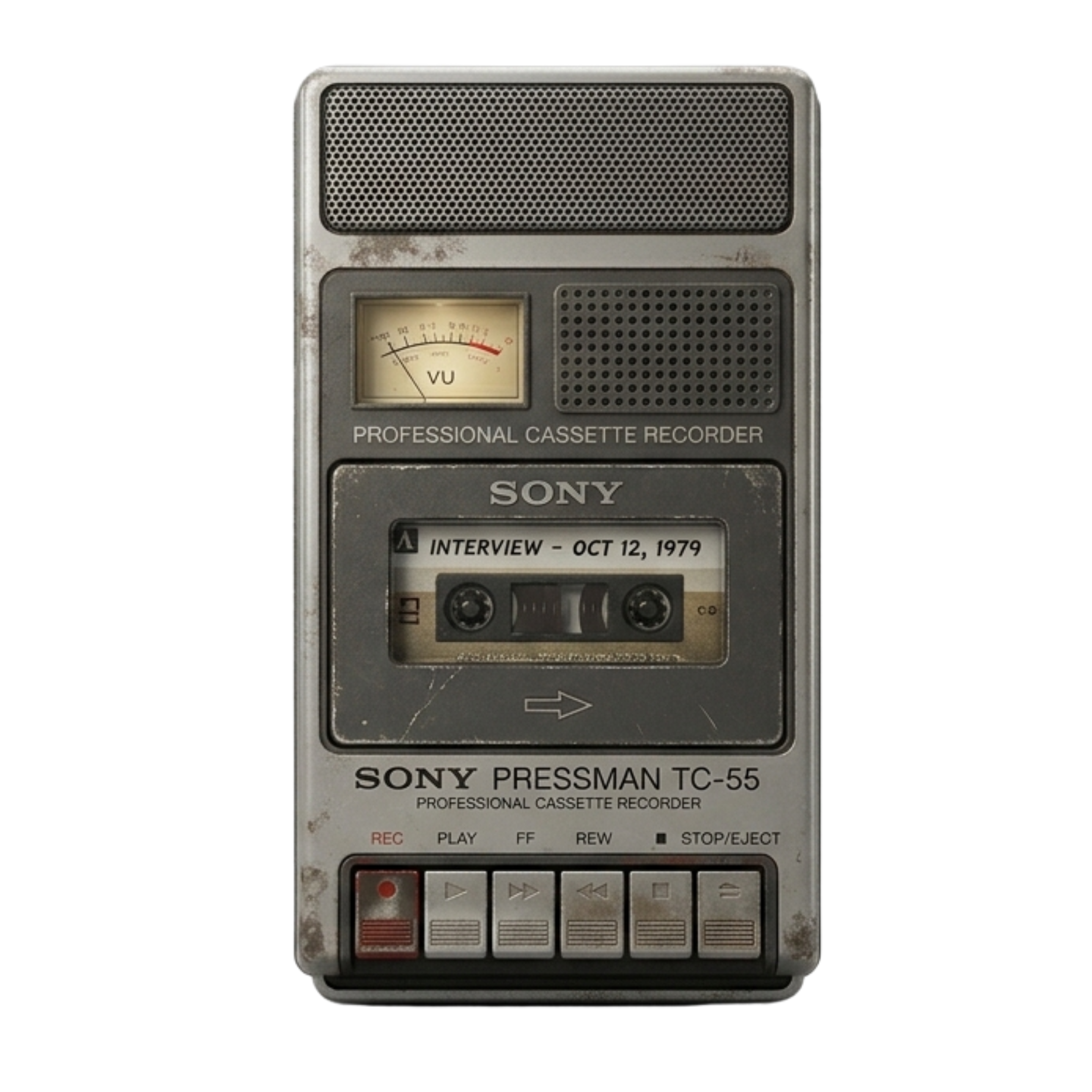 Walkie Talkie — vintage cassette recorder